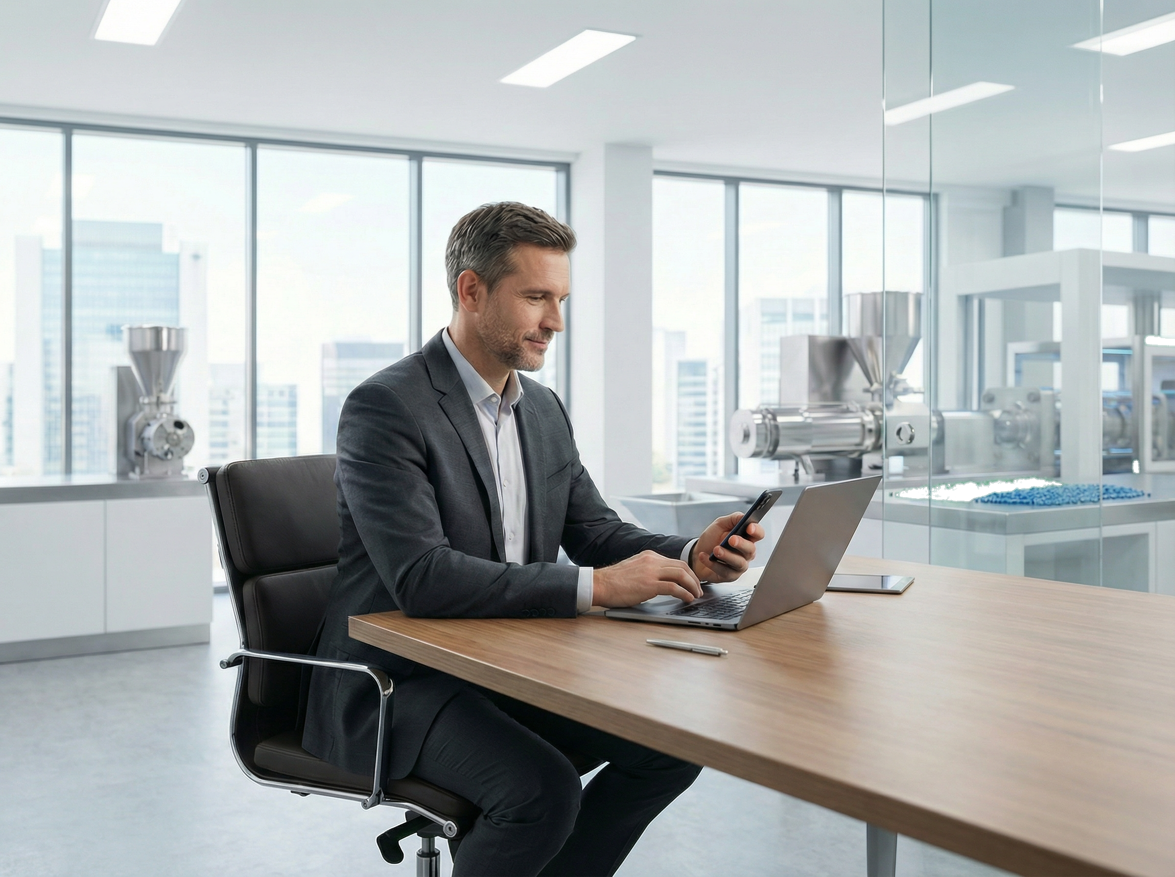 Ilustração: envelope de contato POLYMAX Brasil